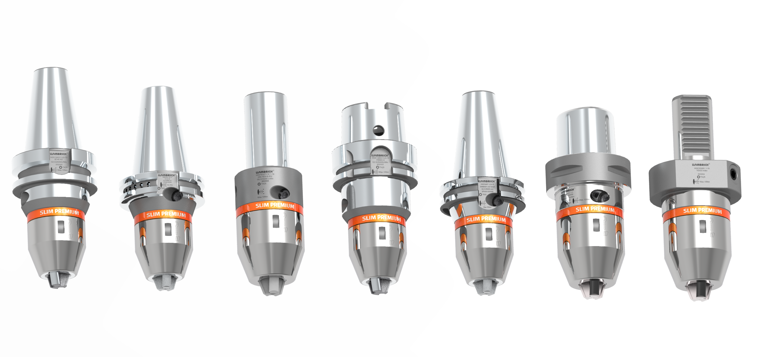 Slim Line Drill Chucks